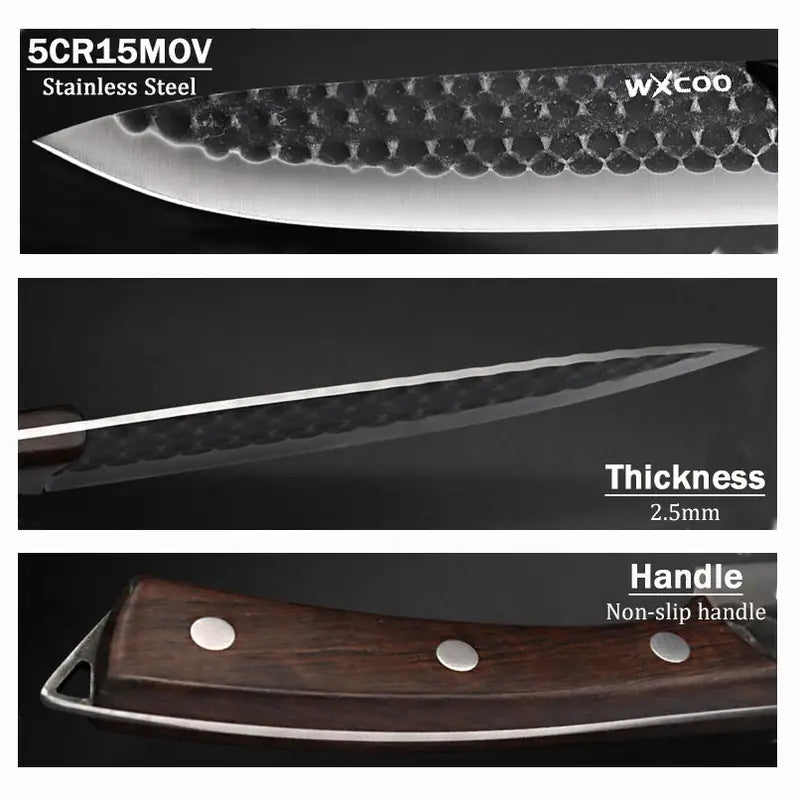 Forged Stainless Steel Kitchen Knives