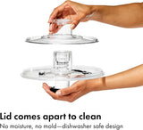 Fruit washing bowl with spinner