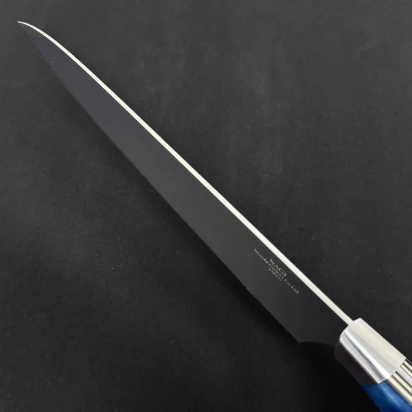 Side profile of 210mm Gyuto Japanese blade