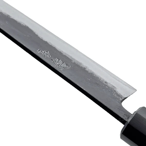 Close-up of Blue Super steel razor-sharp blade