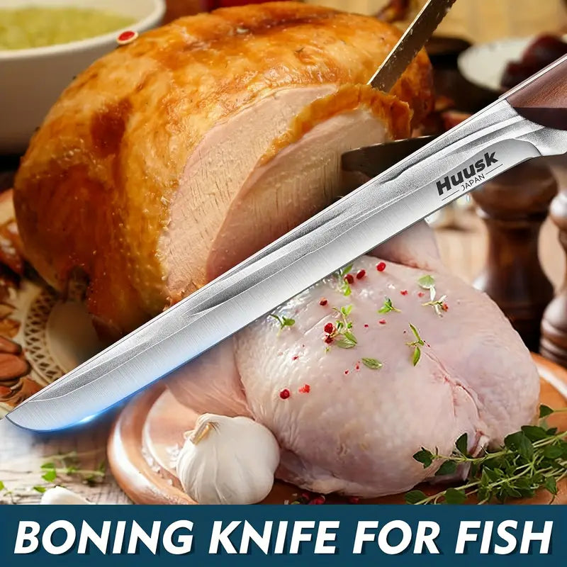 Hand-Forged Meat Carving Knife for Professional Use