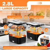 2.8 liter heated lunch box for adults