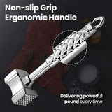 Heavy duty stainless steel meat tenderizer