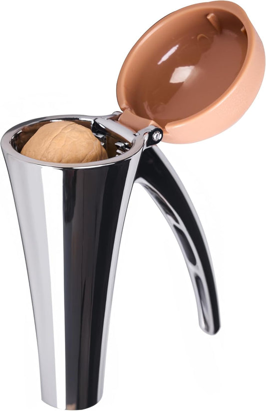 Alt: Heavy duty zinc alloy nut cracker for walnuts and pecans
