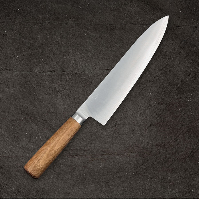 Full display of HK-4 210mm Gyuto chef knife
