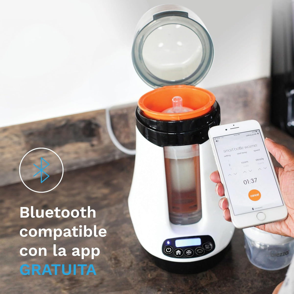Baby bottle warmer for everyday feeding