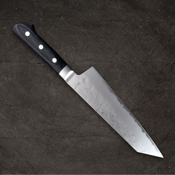 Japanese chef knife with Blue number 2 steel blade