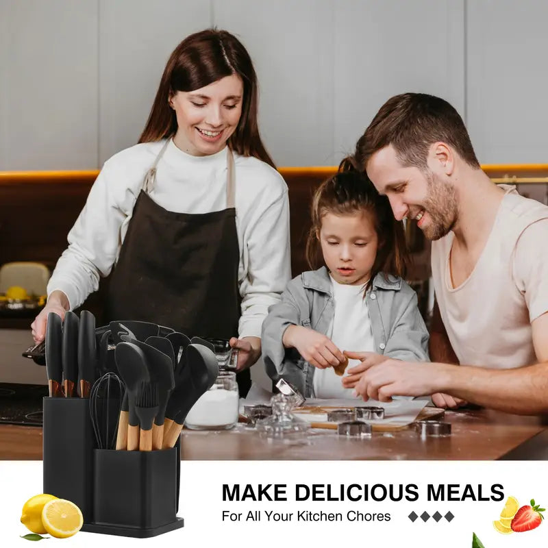 Knife block for organized kitchen storage