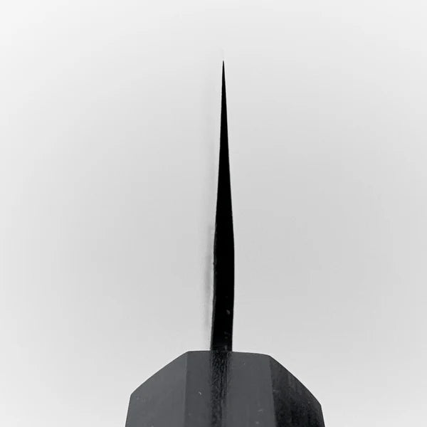 Traditional Kurouchi finish Japanese knife