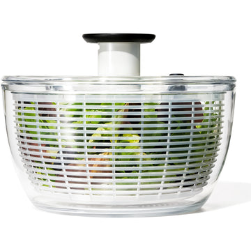 Large salad spinner lettuce dryer