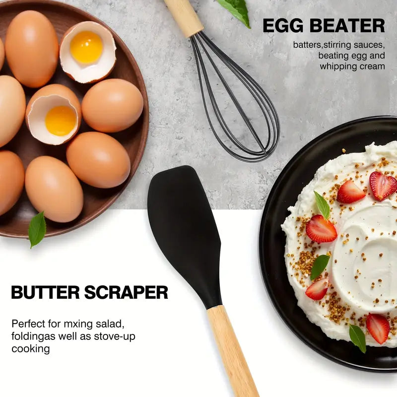 Lightweight dishwasher safe kitchen knife set