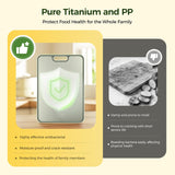 Metal chopping board with built in juice groove