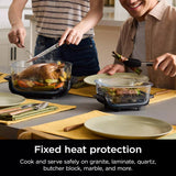 Mini portable air fryer with 1500W heating power