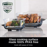 Compact air fryer ideal for quick meal preparation