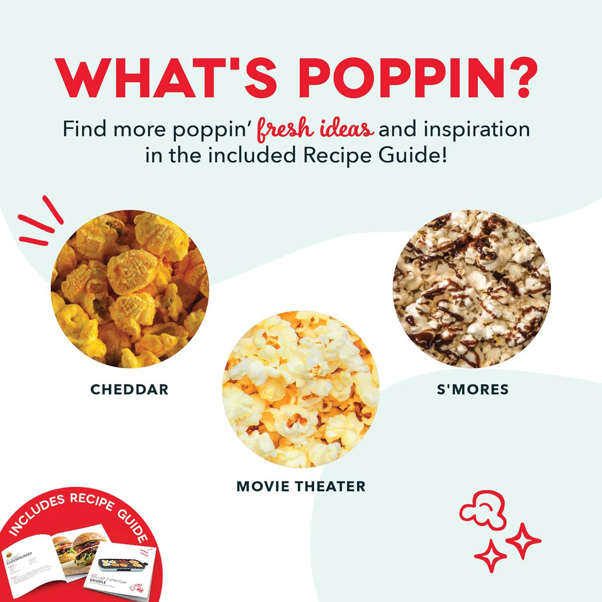 Popcorn maker for movie nights