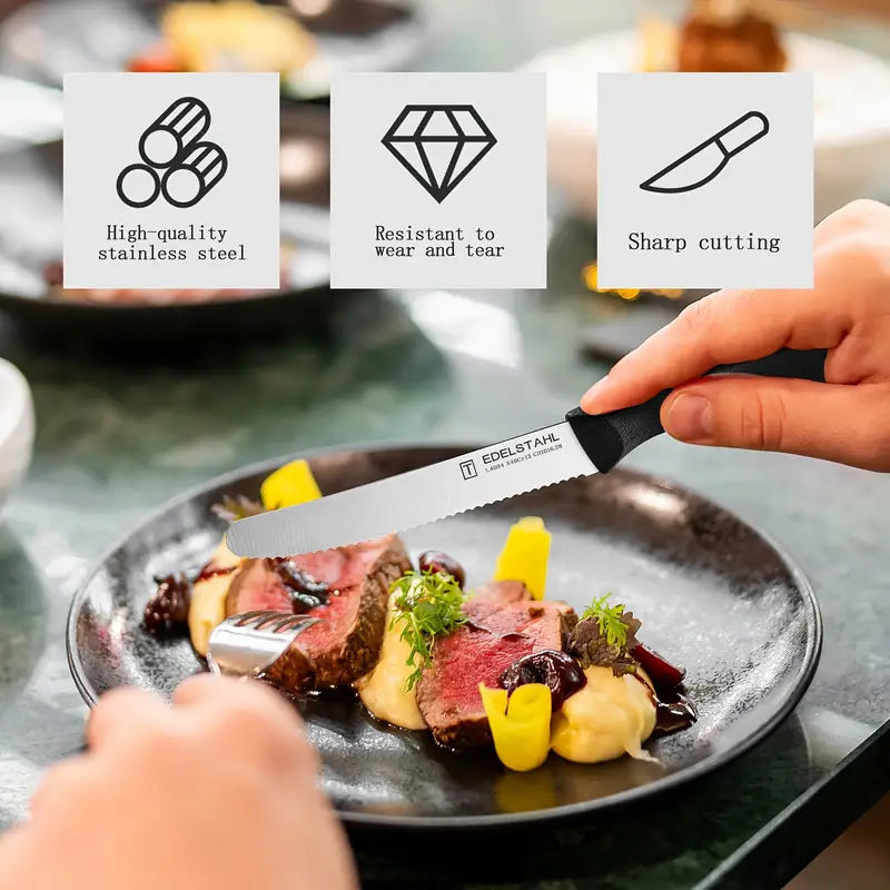 Multi-purpose knife collection for daily kitchen use