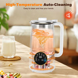 Nut milk maker accessories including strainer and cleaning brush
