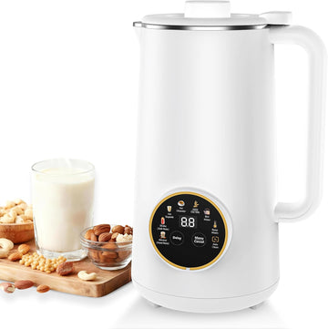 Automatic nut milk maker machine with stainless steel inner container