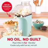 Oil free popcorn popper for home