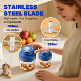 One touch electric garlic chopper