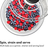 One touch pump salad dryer