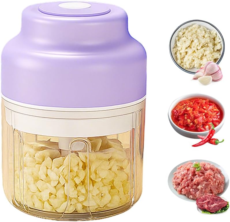 Electric chopper for onion and chili