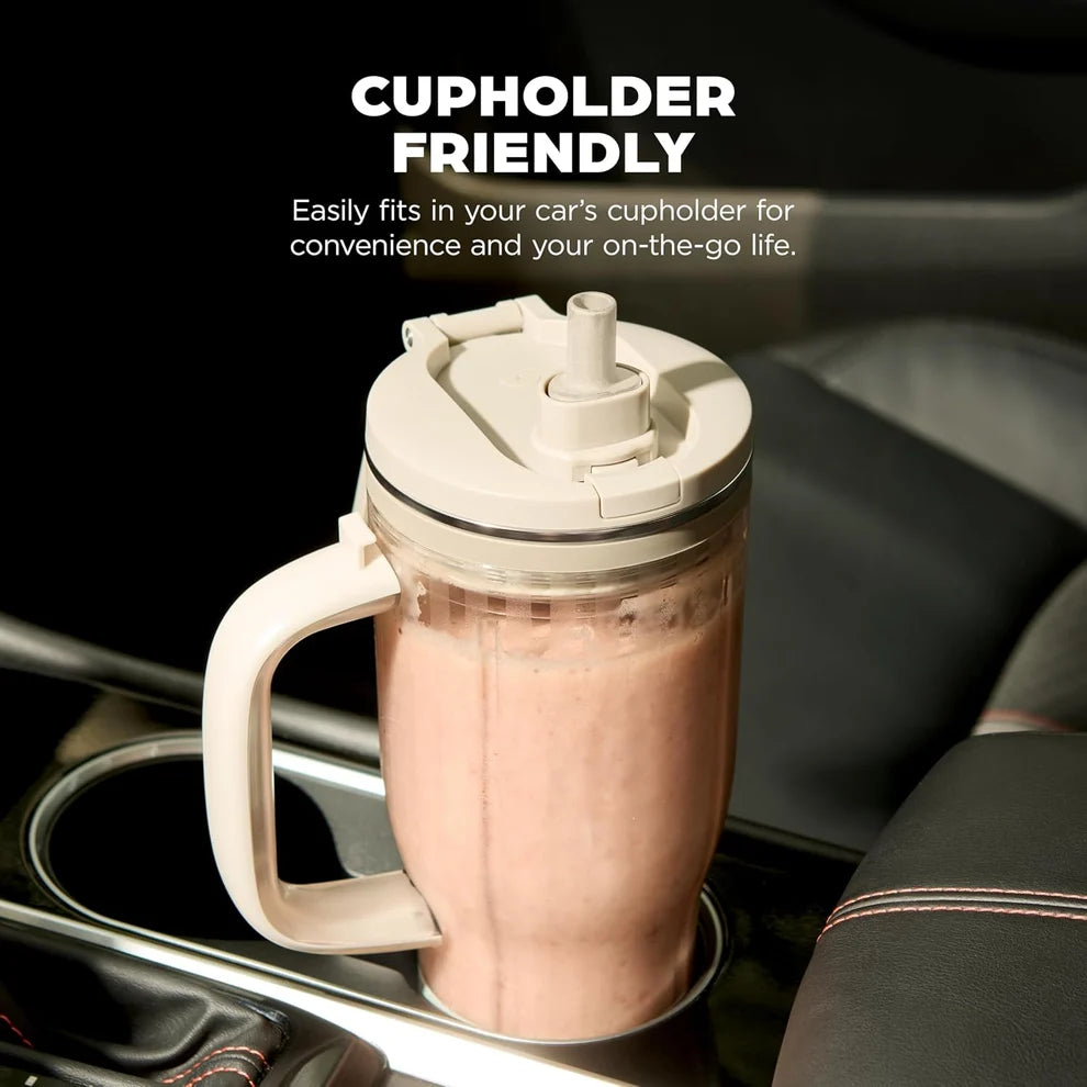 Electric personal blender ideal for preparing delicious fruit shakes and smoothies