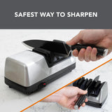 Professional electric knife sharpener modern design