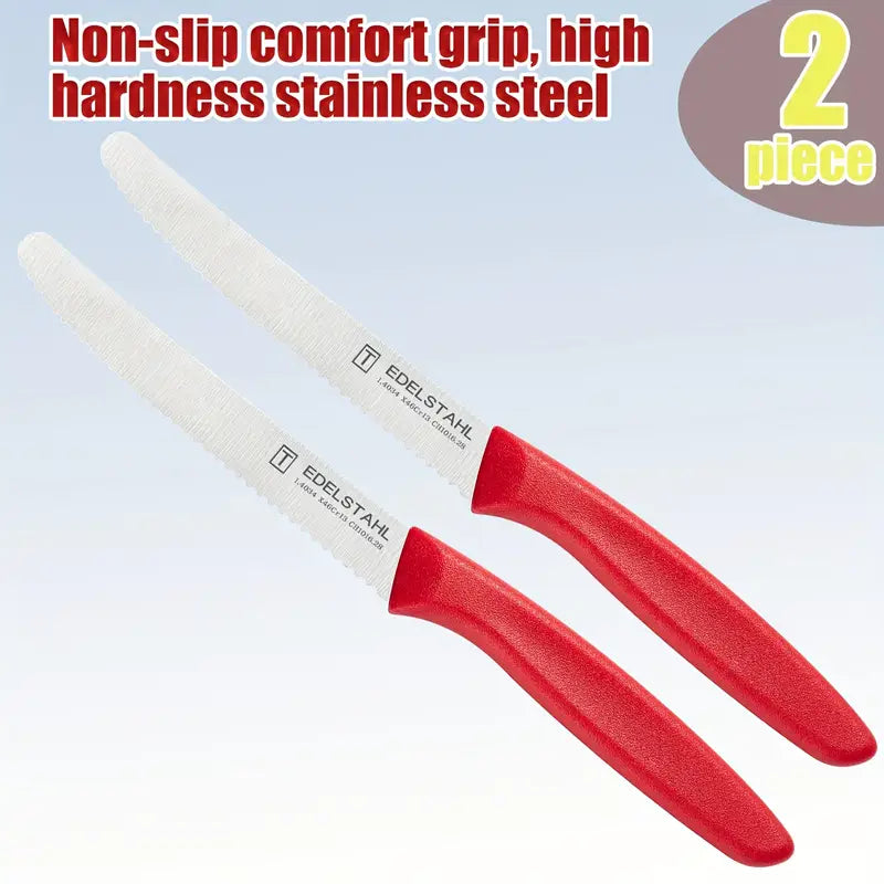 Rustproof stainless steel kitchen knife set