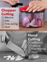 Small manual food processor