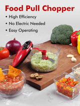 Food chopper with stainless steel blade