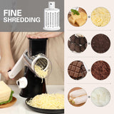 Cheese grater with stainless steel blades
