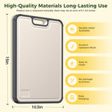 Stainless steel vegetable cutting board for daily kitchen use