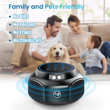 Ultrasonic mouse repellent plug in electronic pest deterrent