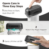 USB-C rechargeable electric can opener for kitchen use
