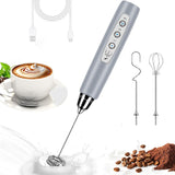 USB-C rechargeable milk frother