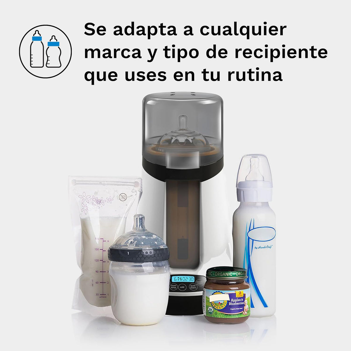 Wireless controlled electric bottle warmer