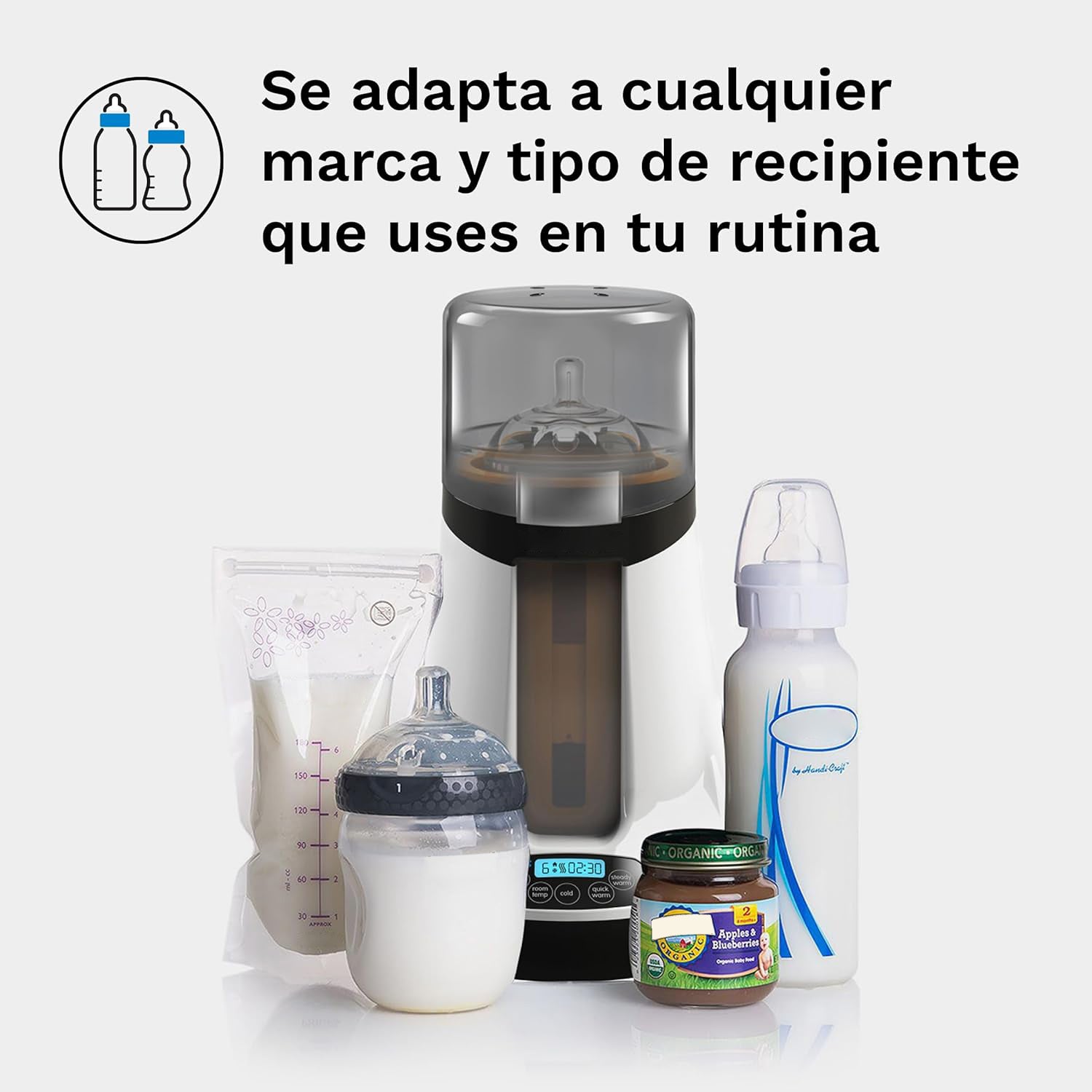Wireless controlled electric bottle warmer